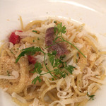 アンチョビのオイルパスタ