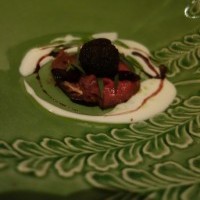 IL TEATRINO DA SALONE - Carne　crudafoiegrasciliegia　カルネクルーダ　フォアグラ　チリエージャ