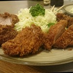 味のとんかつ 丸一 - ヒレカツ定食(2100円)
      