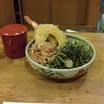 Oshokujidokoro Onoue - 鉢茶そば。1050円