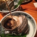 貝と魚シェルハラ - サザエの壺焼き