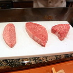 She'll be - 本日のステーキ、ヒレ・イチボ・ミスジ