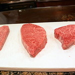 She'll be - ヒレ・イチボ・ミスジ