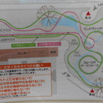 ガーデンレイルウェイ・カフェ - レイアウト路線図