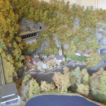 ガーデンレイルウェイ・カフェ - 室内のNゲージレイアウト