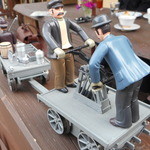 ガーデンレイルウェイ・カフェ - こんなユーモラスな車輌も♪