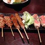 ゆずや - 焼き鳥いろいろ 2本240円