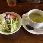 キッチン ポアレ - ランチサラダ・スープ