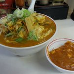 蒙古タンメン中本 - ゴモミヤサイ+プチ麻婆丼