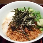 元祖 瓦そば たかせ - うなとろ飯 2015.6