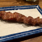 もつ焼き ねぎぼうず - H27.6.11　はらみ一本串