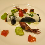 Convivio - 27年5月　カネロニ　スルメイカ　ホタルイカ　マジョラム