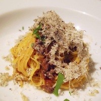 オステリア・オリエーラ - 鹿肉と新牛蒡のラグー タリヤン+サマートリュフ