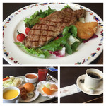 カフェレストラン24 - ステーキモーニング