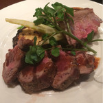 cucina Wada - メインの仔羊のロースト！柔らかで甘い！