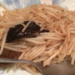 上好魚翅鮑魚專賣店 - シイタケともやしの炒めもの（350元）