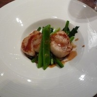 けやき坂 - 前菜…ホタテのムニエル