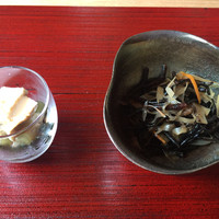 文禄堤 茶味 - ランチ花1,000円のさきずけ。13:30ラストオーダーと言われることもある