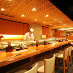寿司 魚がし日本一 - 寿司といえばカウンター席