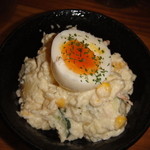 平成大衆酒場　やきとん　じゃんじゃん - 「ポテサラ」です。量が選べます。