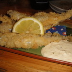 平成大衆酒場　やきとん　じゃんじゃん - 本日のおすすめから「ししゃものフライ＆タルタル」です。