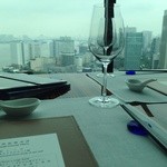 中国料理 「チャイナブルー」 - 大きな窓からは、海やレインボーブリッジも見えます(^^)