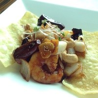中国料理 「チャイナブルー」 コンラッド東京 - 海老の炒め、北京風ソース