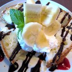 ドルチェ　ファール　ニエンテ - バナナとシフォンのトライフル