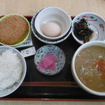 Moriyama Pakingu Eria Kudari Sunakku Kona - とん汁定食