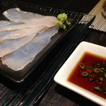 鮨ノ蔵 - おひょうの刺身