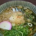 山小屋食堂 - 山菜そば