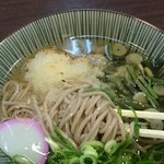 山小屋食堂 - 山菜そば