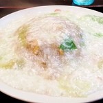 福源居 - カニあんかけチャーハン780円（2015.6訪問）