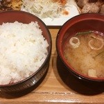 かんろ - 御飯・味噌汁