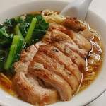 海員閣 - 豚バラそば