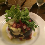 びすとろ UOKIN - ナスとモッツァレラのミルフィーユ