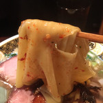 すごい煮干ラーメン凪 大久保北口店 - 凪さんのトレードマーク
                                噂の一反木綿（≧∇≦）