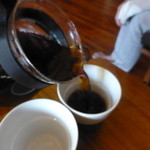 くりま珈琲焙煎所 - 2015.06　試飲させてもらったブレンドコーヒー