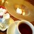 ボウズ - 料理写真:パンナコッタと紅茶。コーヒーにもできます。