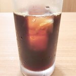 Gurampa - <'15/06/10撮影>サラダセット+大盛り 900円 のアイスコーヒー