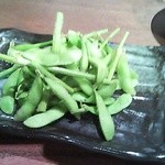 呑蔵 - 枝付き枝豆ほかほか　
