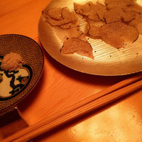 麻布 かどわき - 白ワインにぴったりな鯛とトリュフ。くぅ〜。