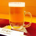 Kutsurogi - 生ビール〈中〉