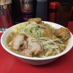 ラーメン 一心 - ラーメン中（ニンニク、アブラ、肉玉)
