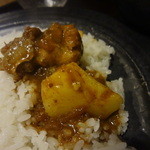 Ghar - チキチキカレーのジャガイモとチキン