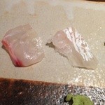 すし匠 まさ - Ｈ27.6 鯛とマコガレイ