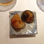 すし匠 まさ - Ｈ27.6 ツブ貝の炙りと肝