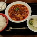 個室中華 唐文記 - “麻婆豆腐定食”