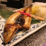 銀座魚勝 - 脂いわしの灰干し