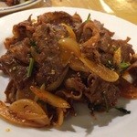 庄稼院 - 羊肉のクミン炒め